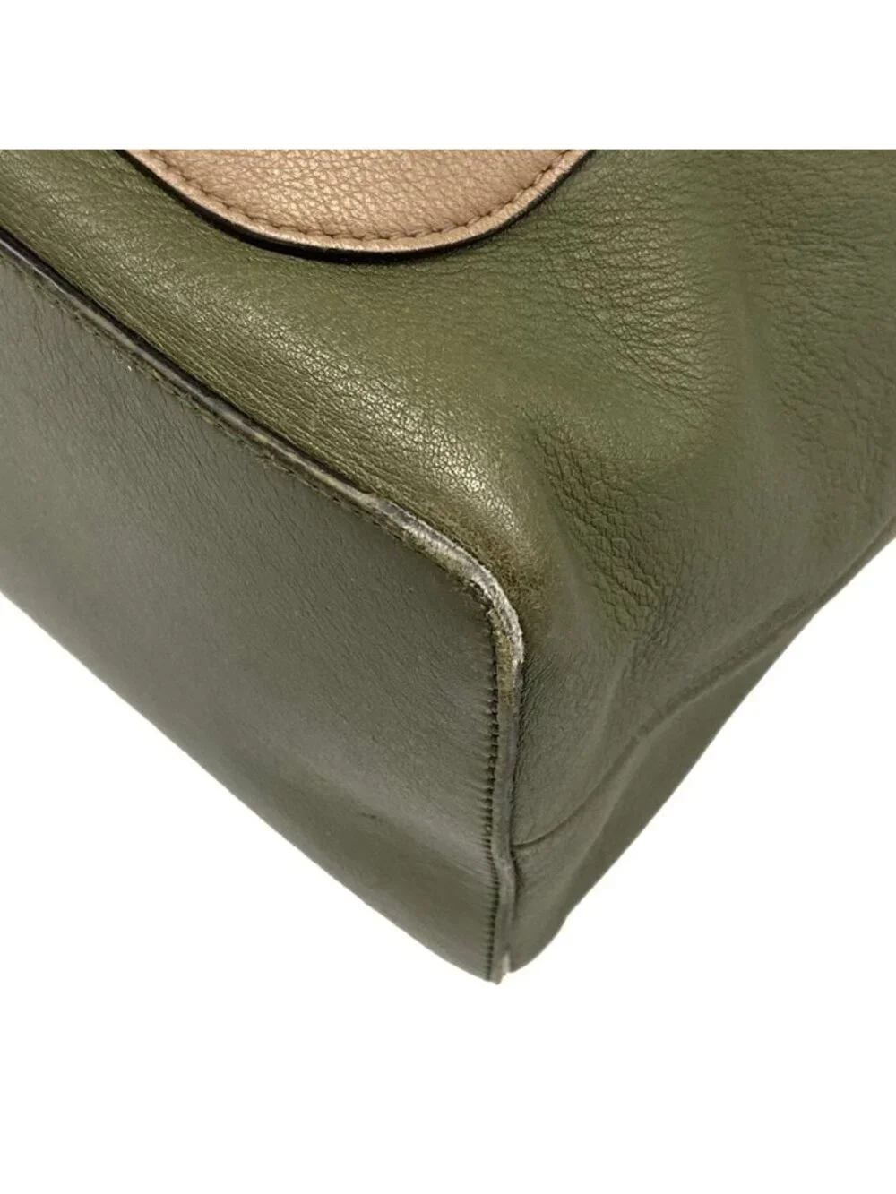 Loewe Backpack Goya Khaki Light Brown Leather